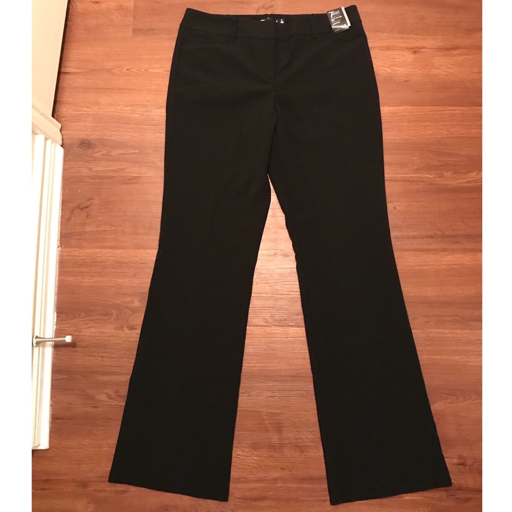 Signature fit bootcut dress pants